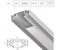 Профиль алюминиевый в натяжной потолок Barra Lightstar 502430 Профиль алюминиевый в натяжной потолок Barra Lightstar 502430