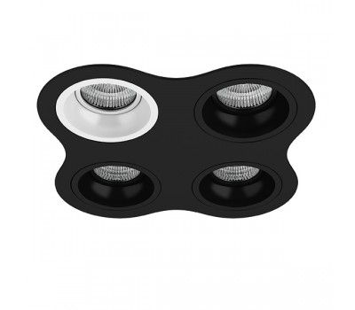 Комплект из светильников и рамки DOMINO Domino Lightstar D64706070707