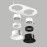 Комплект со светильником Domino Lightstar D6560607WBMOD
