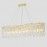 Люстра Crystal Lux ABRIL SP12 L1200 GOLD