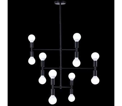 Потолочная люстра LOFT LUX 75129/12C BLACK