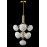 Люстра Crystal Lux ALICIA SP7 GOLD/WHITE