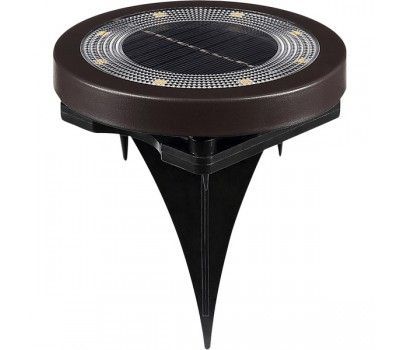 Грунтовый светильник светодиодный на солнечных батареях и с датчиком освещенности GS001 IP44 Грунтовый светильник светодиодный на солнечных батареях и с датчиком освещенности GS001 IP44