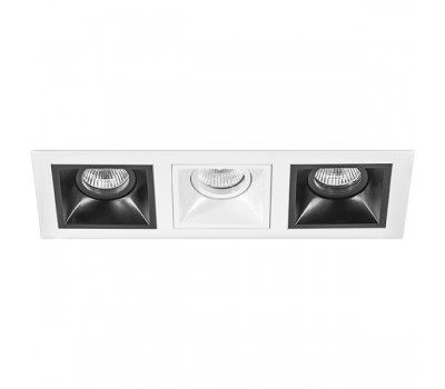 Комплект из светильников и рамки DOMINO Domino Lightstar D536070607