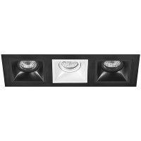 Комплект из светильников и рамки DOMINO Domino Lightstar D537070607