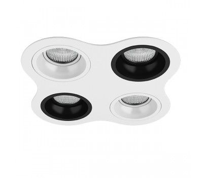 Комплект из светильников и рамки DOMINO Domino Lightstar D64606070607