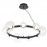Люстра Crystal Lux BOSQUE SP9 BLACK/TRANSPARENT
