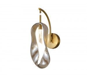 Бра Kink Light Авиора 07802,36(04) латунь/коричневый