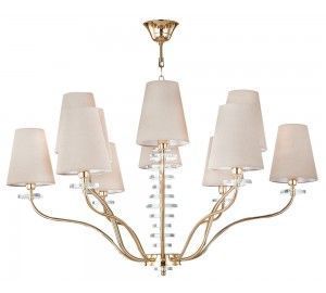 Люстра Crystal Lux ARMANDO SP6+6 GOLD