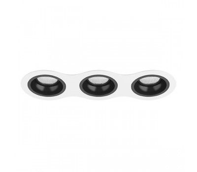 Комплект из светильников и рамки DOMINO Domino Lightstar D636070707