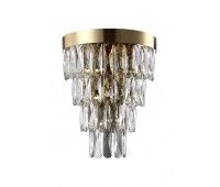 Бра Crystal Lux ABIGAIL AP3 GOLD/TRANSPARENT