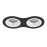 Комплект из светильников и рамки DOMINO Domino Lightstar D6270606