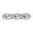 Комплект из светильника и рамки Intero 111 Intero 111 Lightstar i939060606