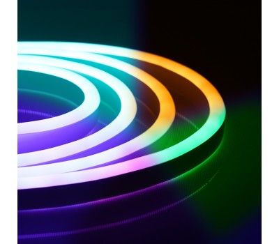 Cсветодиодная LED лента неоновая 72SMD(5050)/м 8Вт/м 50м 220V RGB IP67 Feron LS720 51975