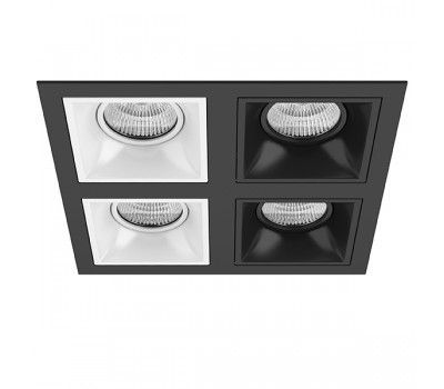 Комплект из светильников и рамки DOMINO Domino Lightstar D54706060707