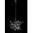 Светильник подвесной Crystal Lux GARDEN SP3 D400 CHROME
