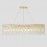 Люстра Crystal Lux ABRIL SP12 L1200 GOLD