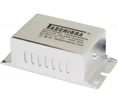 Трансформатор электронный понижающий TASCHIBRA 230V/12V 105W, TRA25 21005