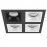 Комплект из светильников и рамки DOMINO Domino Lightstar D54707060606