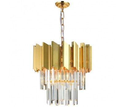 Подвесная люстра хрустальная DELTA 79005/6C BRASS