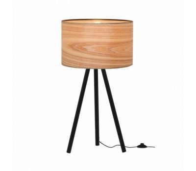 Интерьерная настольная лампа на треноге с выключателем Nordic 1700-TBK+SW