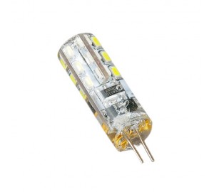 G4-220V-3W-6400K Лампа LED (силикон)
