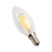 E14-5W-6000K Лампа LED (Свеча прозрачная Филамент)