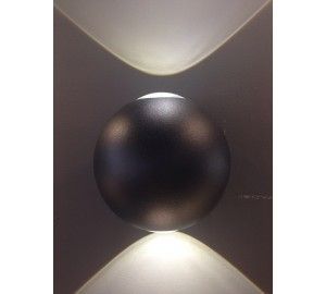 161A/2-6W-3000K-Bk Cветильник aрхитектурный светодиодный черный