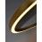 5369-60W-3000K-MtGl Люстра подвесная светодиодная матовое золото ELVAN