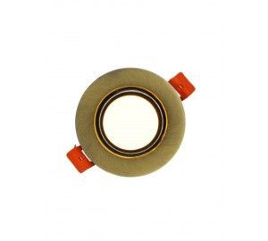 5002R-5W-4000K-Br Светильник светодиодный встраиваемый бронза