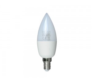 E14-7W-6000K-C37 Лампа LED (Свеча OPAL)