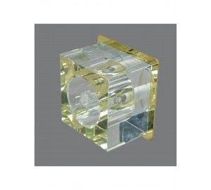 40261C/1-GY-5.3-Cl-Gl Светильник точечный золотой-прозрачный